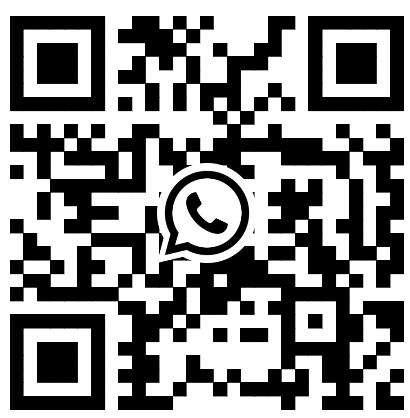 WhatsApp QR code to connect with Thaqa